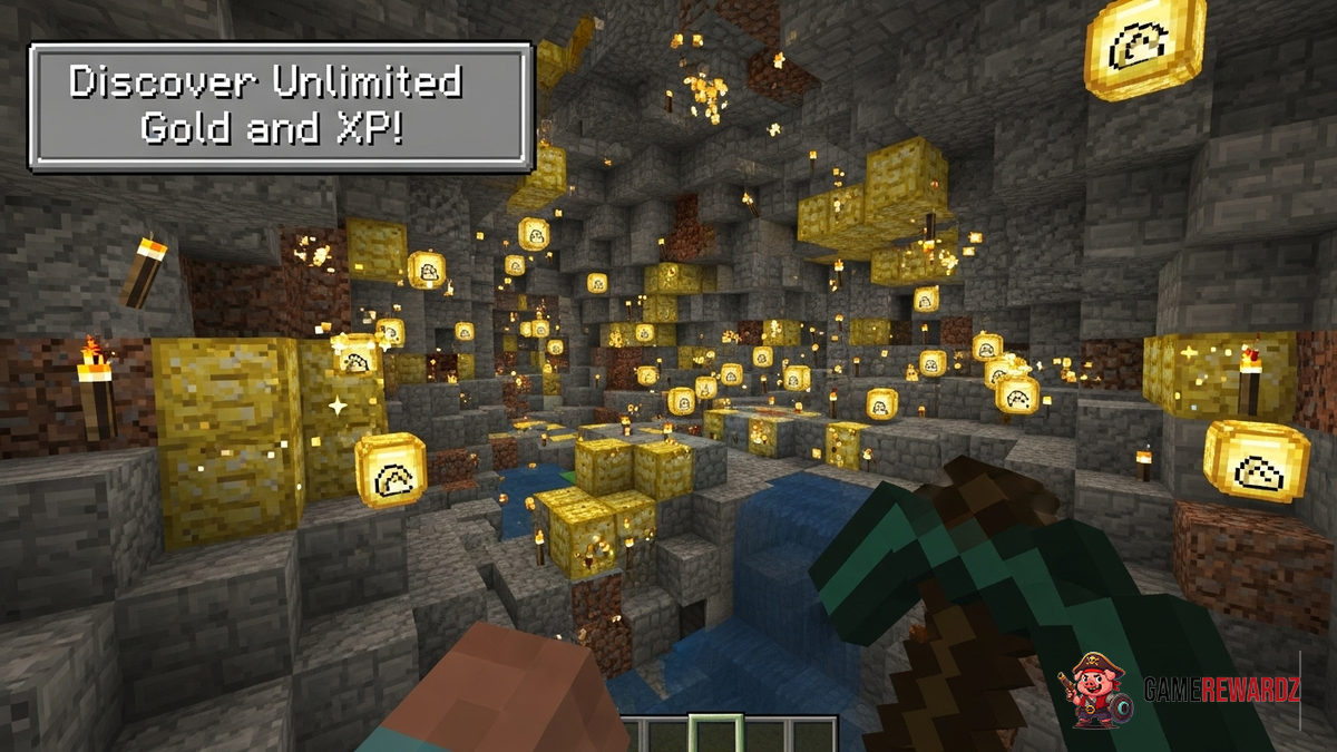 Minecraft: Discover Unlimited Gold and XP!